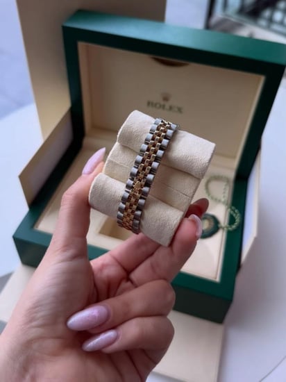 ساعه نسائي ماركه رولكس اخر اصدار