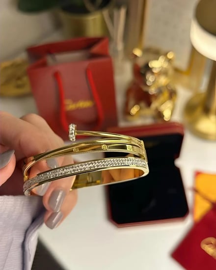 اساور كارتير نسائيه بتصميم ثلاث اساور اخر اصدار من كارتير