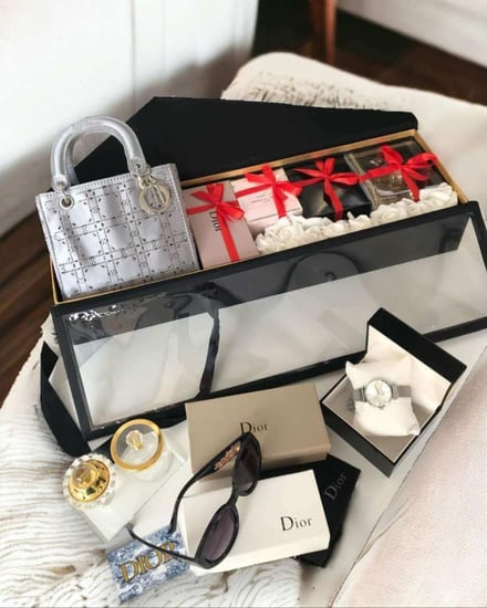 شنطه نسائيه بوكس هدايا نسائي شناط ديور درجه اولى