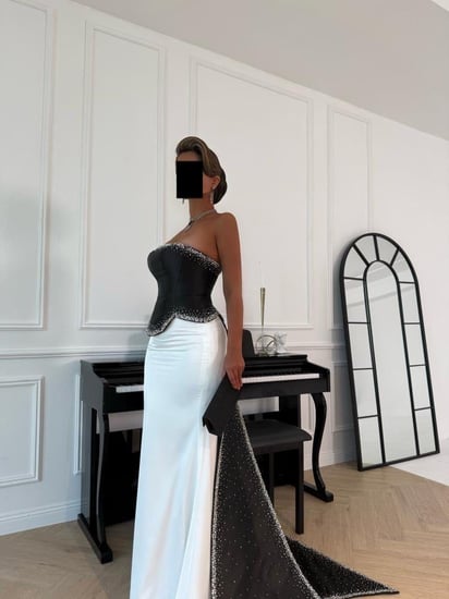 فستان سهرة تفته أنيق