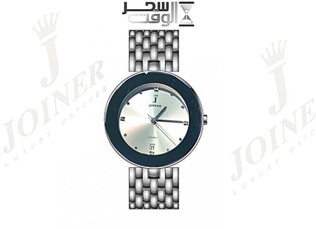 ساعه جوينر رجالي كرونو جراف استيل ابيض JO-14229