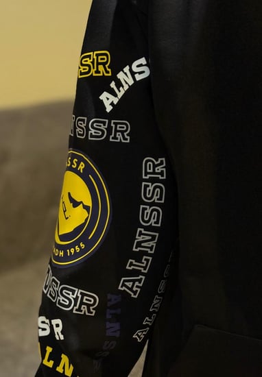 هودي نادي النصر مضيء