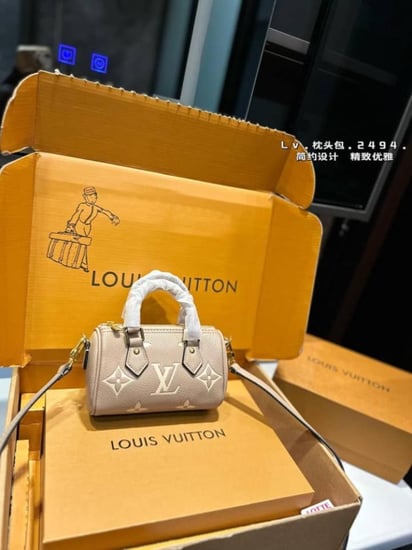 شنطة لويس فيتون نانو سبيدي هاي كوالتي