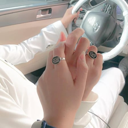 خاتم ملكي فضة عيار925