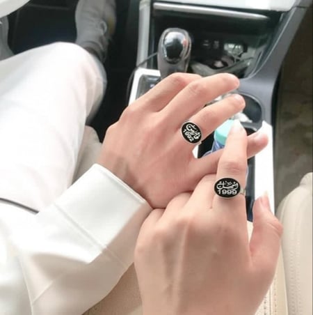 خاتم ملكي فضة عيار925