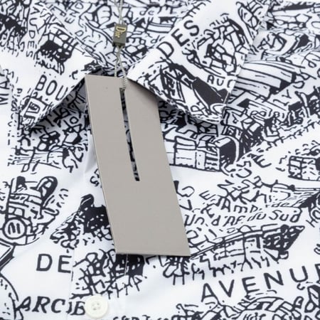 قميص ديور طباعة مدينة