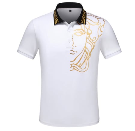 فرزاتشي تيشيرت بياقة طباعة جودة عالية جداً