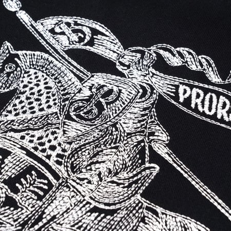 سويت شيرت بيربري قطن بشعار تطريز للتوصيل الفوري ماستر