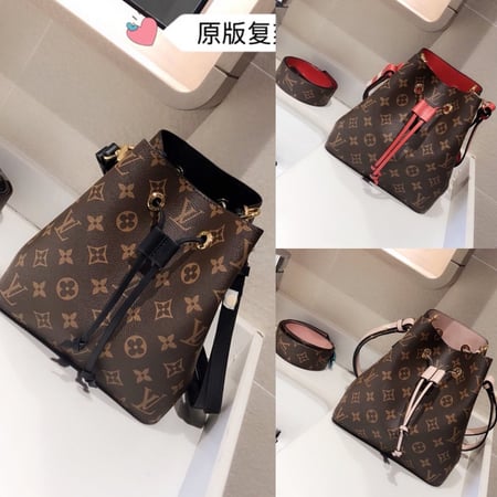 لويس فيتون حقيبة جودة عالية طبق الاصل الحجم الوسط 22*20 cm مع البوكس