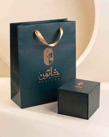 ساعة خاتون® النسائية مربعة فضية | تصميم عصري أنيق