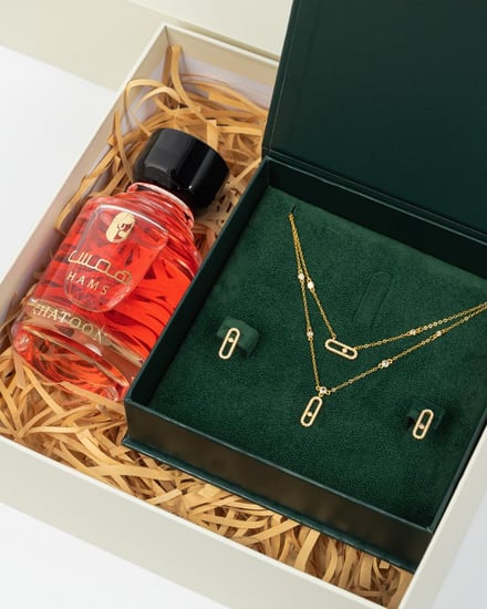بوكس همس طقم نسائي مع عطر همس من خاتون®