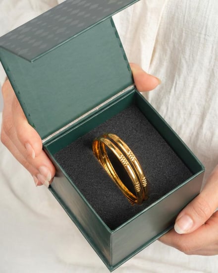 غوايش دقة عقال فيصل بلمعة الذهب - 2حبة