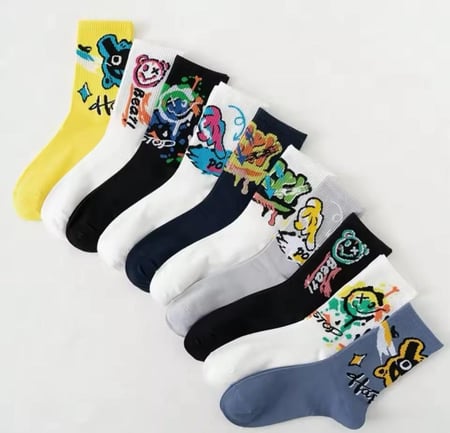 Pair of men's sports socks