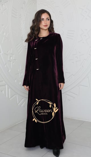 عباية بليزر ملونة