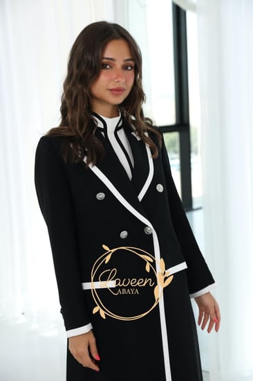 عباية بليزر اسود