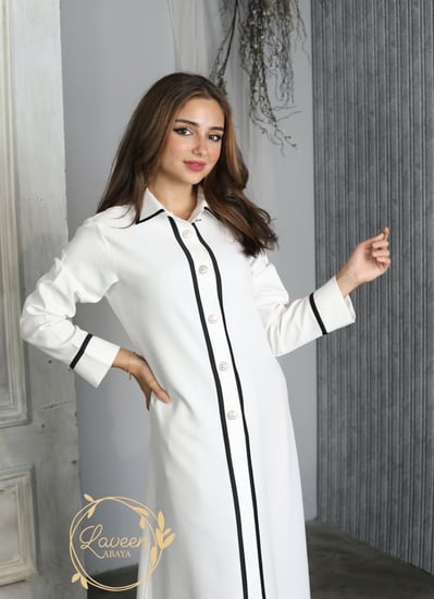 فستان داخلي ابيض LA77