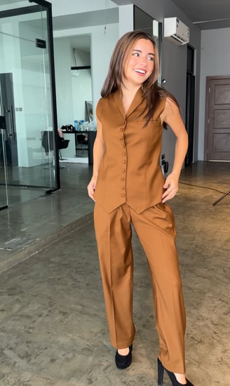 بدلة بني كموني  LA55