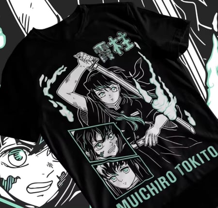 تيشيرت موشيرو توكيتو  || tokito muichiro  T-shirt