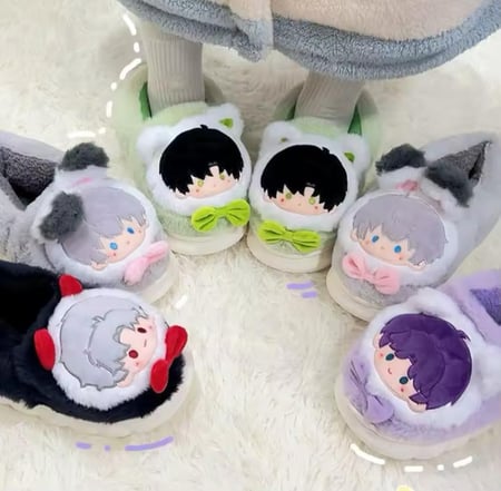 Love and deep space Slippers | سليبرز منزلية لطيفة لوڤ اند ديب سبيس