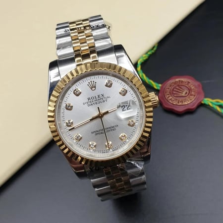 ساعة رولكس رجالي ستانلس ستيل