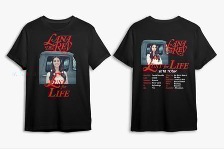 تيشرت لانا دل راي Lana Del Rey tshirt