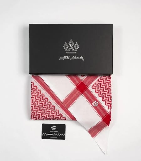 شماغ التاج الفضى  (الاصدار 2025 )