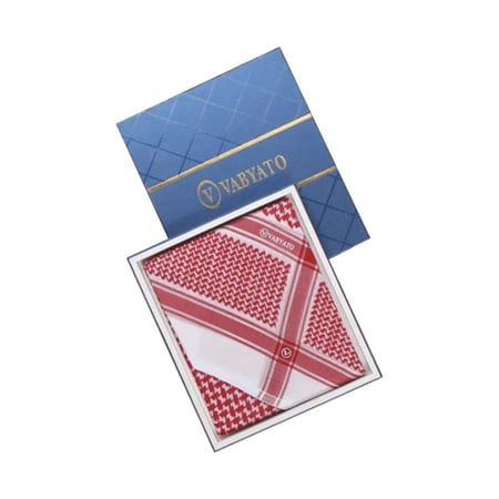 شماغ فابياتو كلاسك 22. احمر دم الغزال