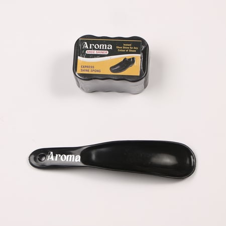 جزمة رسميه  Black )  Aroma )