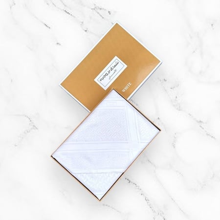 شماغ بروجيه الاصلى شبابى - ابيض