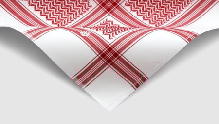 شماغ التاج الفضى