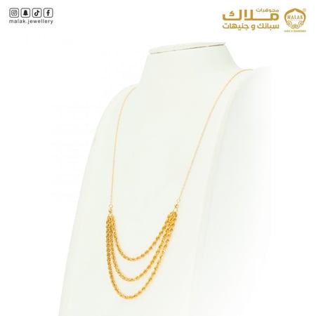 NEC003 ( قلادة عيار 21 الوزن التقريبي 3 جرام )