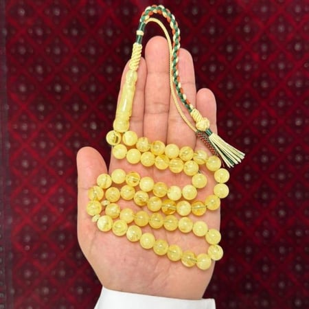 مسباح بكلايت محاكي للكهرمان
