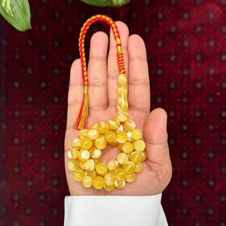 مسباح بكلايت محاكي للكهرمان