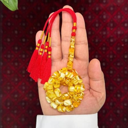 مسباح بكلايت محاكي للكهرمان