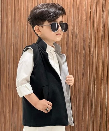 سديري اطفال شتوي دبل فيس جوخ