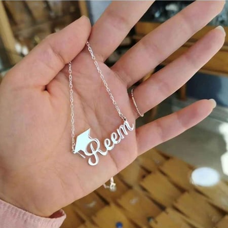 سلسال تخرج سلسلة بناتيه قلادة نسائيه سلاسل نجاح قلايد التخرج قلاده عقد