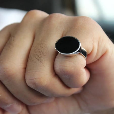 خواتم رجالي فضة خاتم فضه رجالي تصميم خواتم فضة متجر خواتم ملكية رجالية