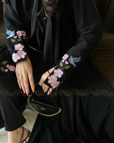 عباية موده ورود