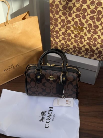 حقيبه كوتش حجم وسط كوفي مستر كوالتي