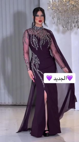 فستان سهره راقي لونين خامه فاخره مطرز يدوي