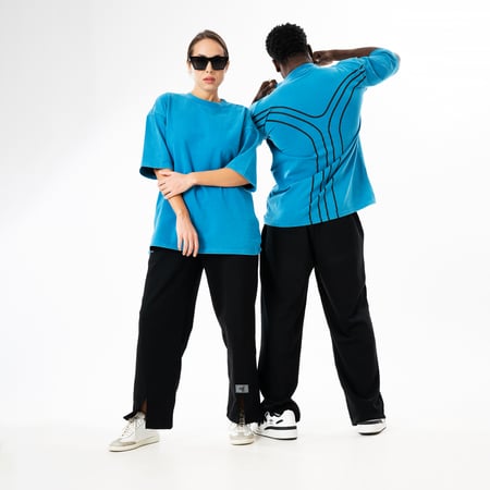 Premium Washed T-Shirt - Blue