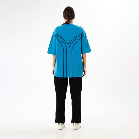 Premium Washed T-Shirt - Blue