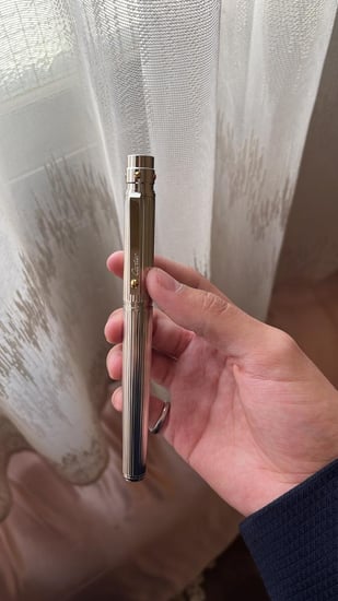 قلم كارتير سانتوس غطاء لون فضي سانتوس