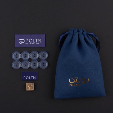 بوكس بولتن قماش شتوي مقلم بيج