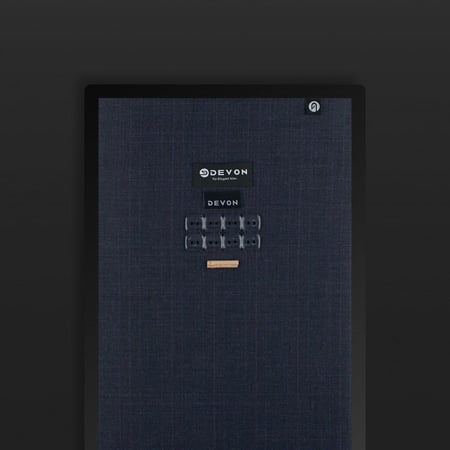 بوكس ديفون قماش شتوي كحلي رصاصي مموه