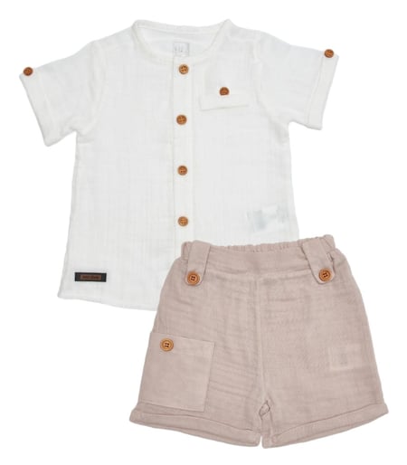 طقم ولادري قميص وشورت