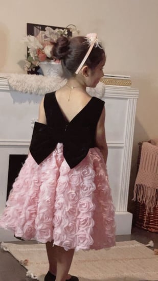 فستان الورد