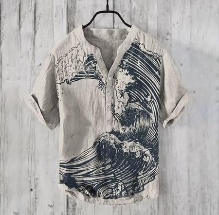 قميص بالطراز  الياباني  | Japanese