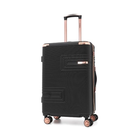 طقم حقائب سفر ماركة فانسل شد3 + 2 مكياج- اسود