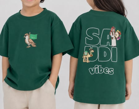 تيشيرت اليوم الوطني - SAUDI VIBES